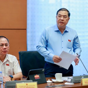 Phó Thủ tướng Thường trực Phạm Gia Túc nhấn mạnh hợp tác quốc tế phải phục vụ đổi mới mô hình tăng trưởng. Ảnh: Cổng thông tin điện tử Quốc hội.
