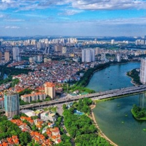Vùng đồng bằng sông Hồng đang hội tụ đầy đủ các điều kiện cần và đủ để vươn mình trở thành một trung tâm logistics quy mô lớn. Ảnh: chinhphu.vn.