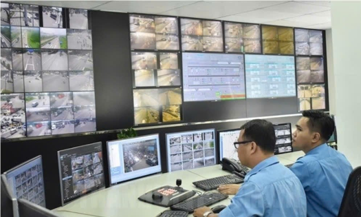 Ho Chi Minh City is gradually adopting AI, real-time data, and digital twins to optimize traffic flow more flexibly. (Illustrative Photo: vov.vn)