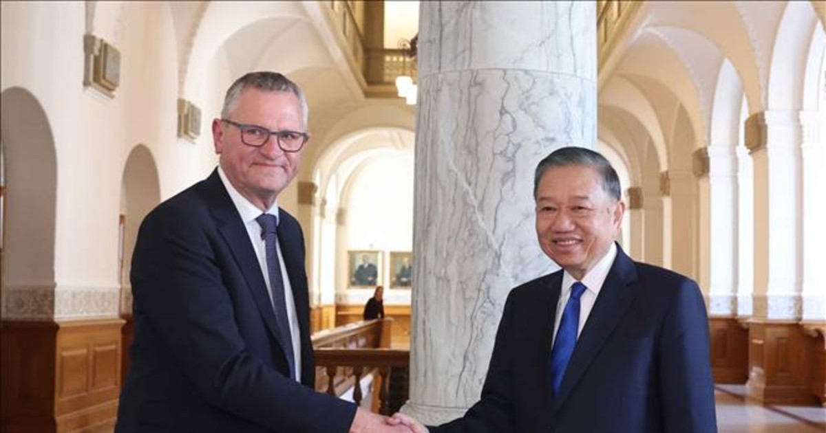Tổng Bí thư, Chủ tịch nước Tô Lâm hội kiến Chủ tịch Quốc hội Đan Mạch Henrik Frandsen