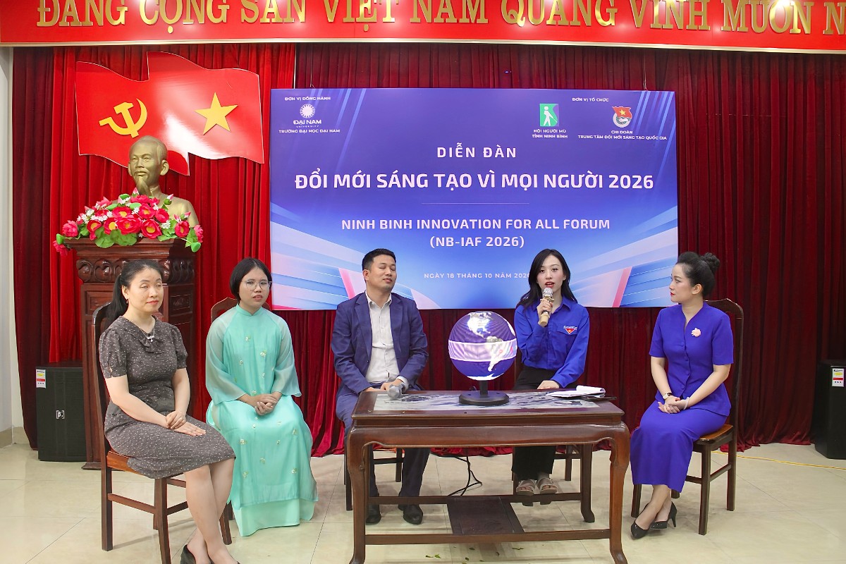 Diễn đàn Đổi mới sáng tạo vì mọi người 2026 – Ninh Binh Innovation for All Forum (NB-IAF 2026). Ảnh: BTC.