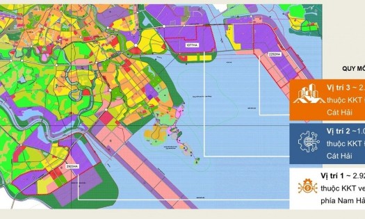 Map capture of the 6,292-hectare Hai Phong Free Trade Zone. -(Source: Hai Phong Economic Zone Authority)