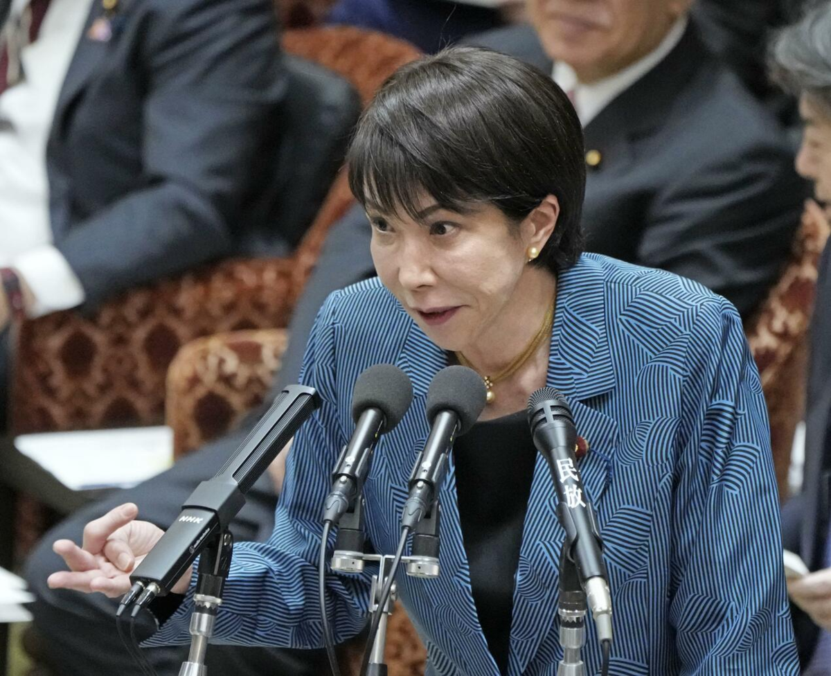 Thủ tướng Nhật Bản Sanae Takaichi - Ảnh: Kyodo.