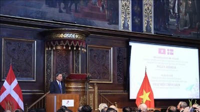 Top Vietnamese leader highlights new horizon for Vietnam–Denmark cooperation