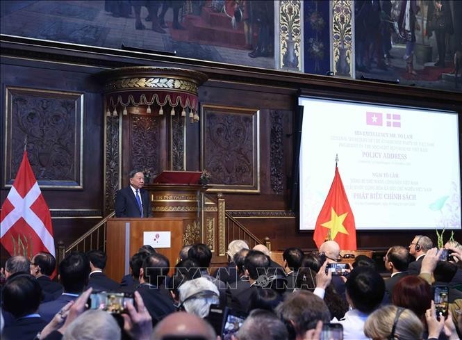 Top Vietnamese leader highlights new horizon for Vietnam–Denmark cooperation