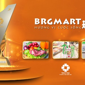 Thương hiệu BRGMart được vinh danh tại chương trình “Thương hiệu quốc gia Việt Nam 2026”.