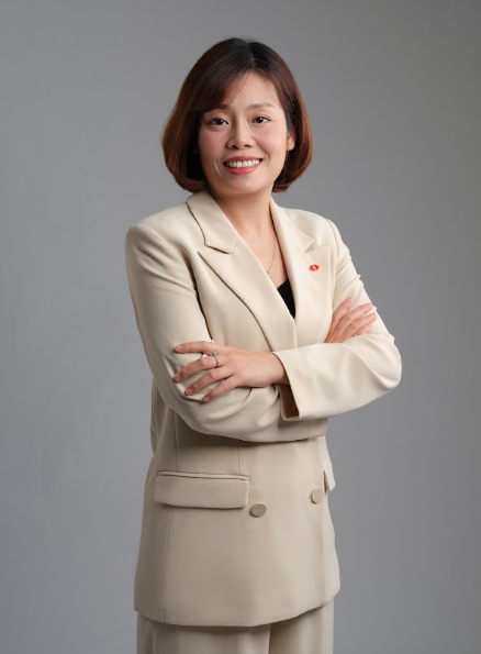 Bà Nguyễn Vân Linh – Giám đốc Ngân hàng Cao cấp Techcombank.