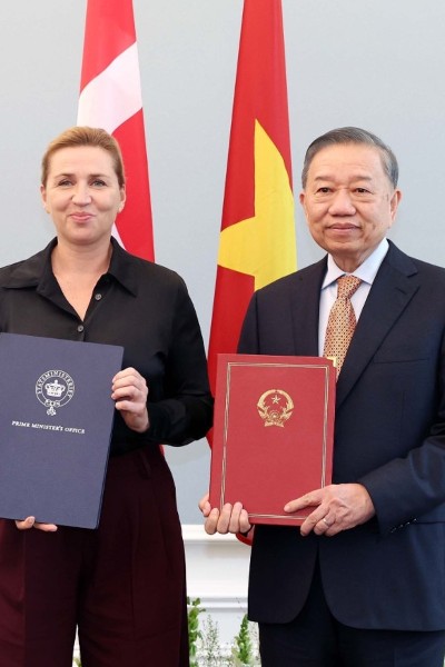 Vietnam - Denmark relations upgraded to Comprehensive Strategic Partnership