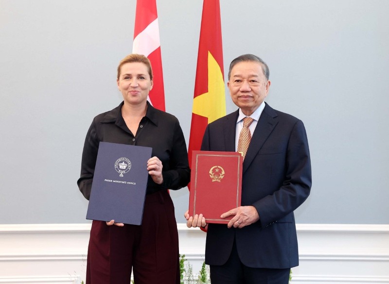 Vietnam - Denmark relations upgraded to Comprehensive Strategic Partnership