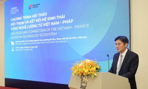 Việt Nam - Pháp tăng cường hợp tác công nghệ lượng tử