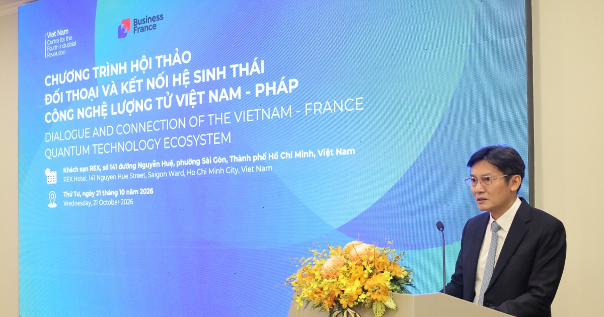 Việt Nam - Pháp tăng cường hợp tác công nghệ lượng tử