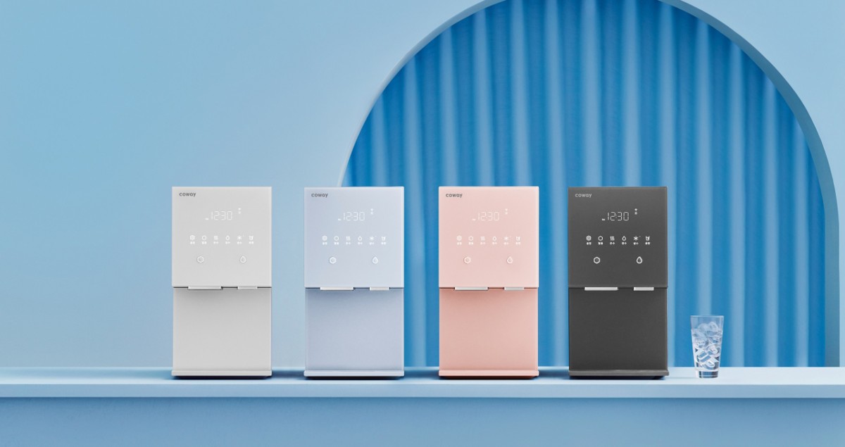 "Cafe Ice Water Purifier" của Coway. Ảnh: Korea Herald