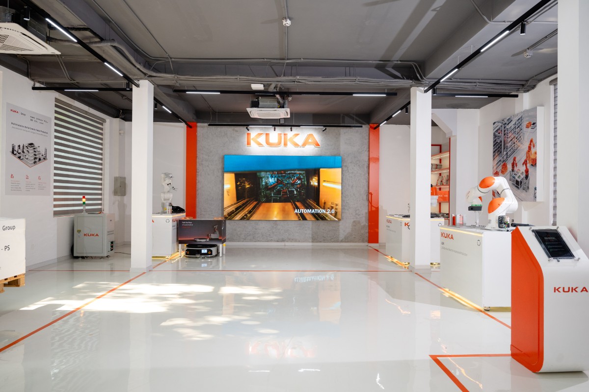 Không gian bên trong Trụ sở chính mới của KUKA Việt Nam – Hướng đến kỉ nguyên Automation 2.0
