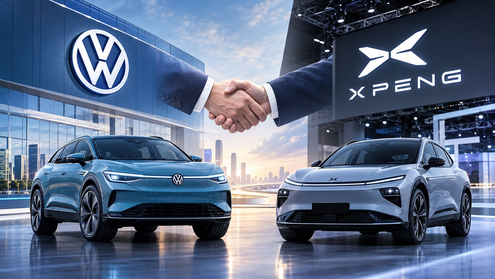 Cú bắt tay Volkswagen - Xpeng: Khi