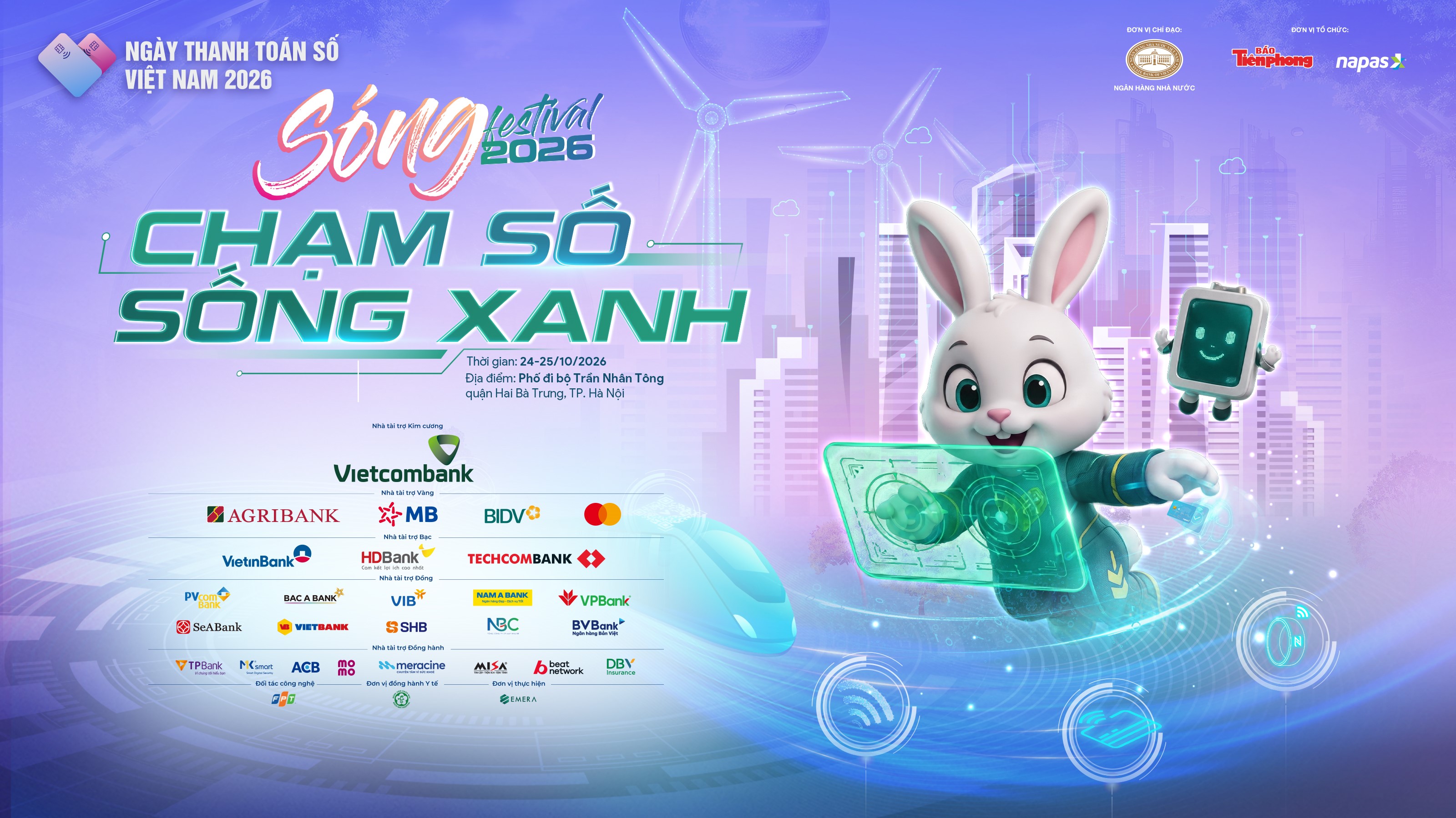 Sóng Festival 2026: Kết nối công nghệ và ưu đãi cùng NAPAS