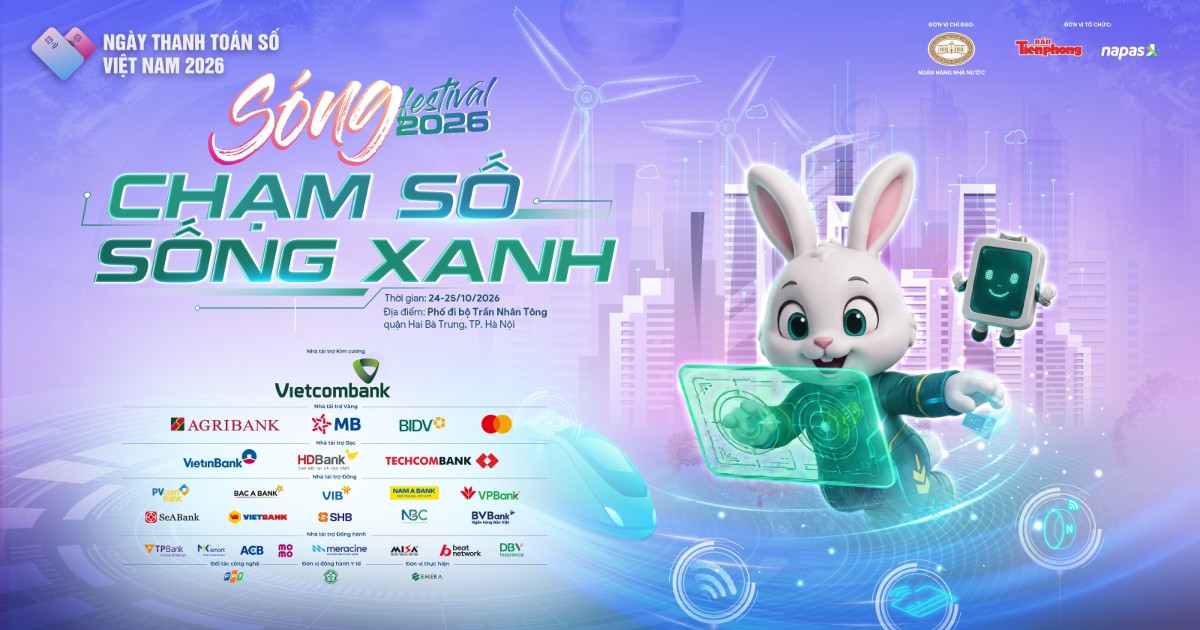 Sóng Festival 2026: Kết nối công nghệ và ưu đãi cùng NAPAS