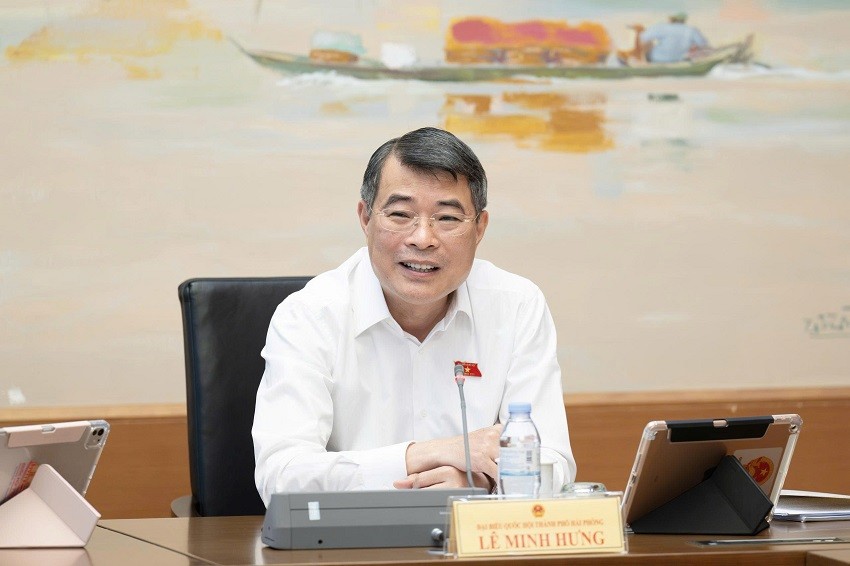 Thủ tướng Lê Minh Hưng yêu cầu việc sửa đổi Luật Điện lực cần được thực hiện đồng bộ với các luật có liên quan, tạo hành lang pháp lý thuận lợi, giảm thời gian và chi phí thực hiện dự án, đồng thời vẫn bảo đảm yêu cầu quản lý nhà nước. Ảnh: Tiến Tuấn/quochoi.vn.