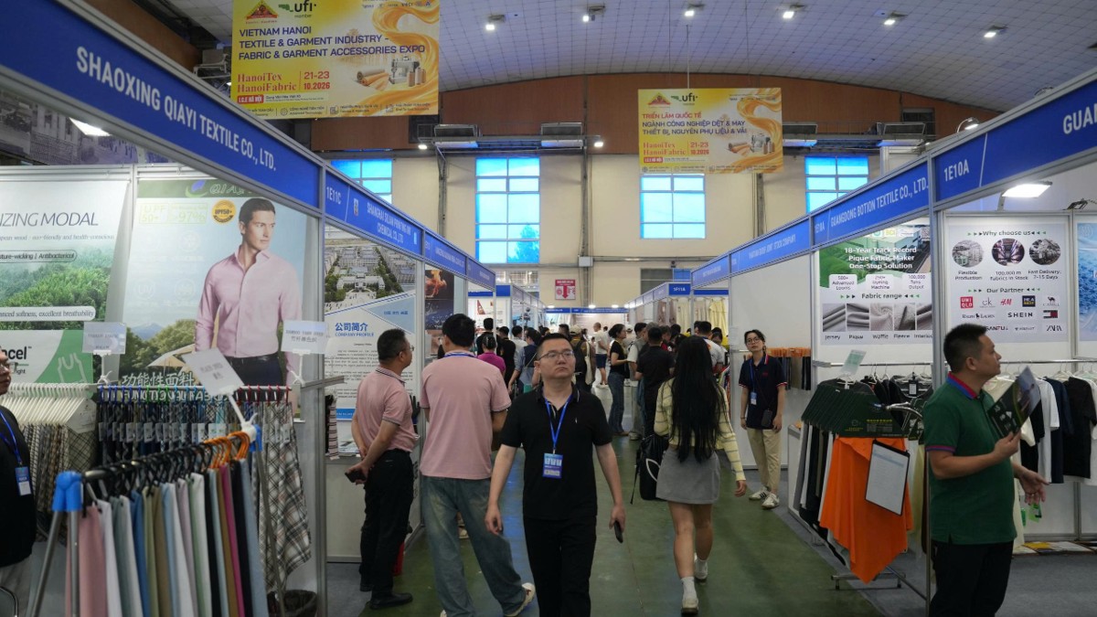 HanoiTex & HanoiFabric dự kiến chào đón hơn 10.000 lượt khách tham quan chuyên ngành. Ảnh: Song Hà.