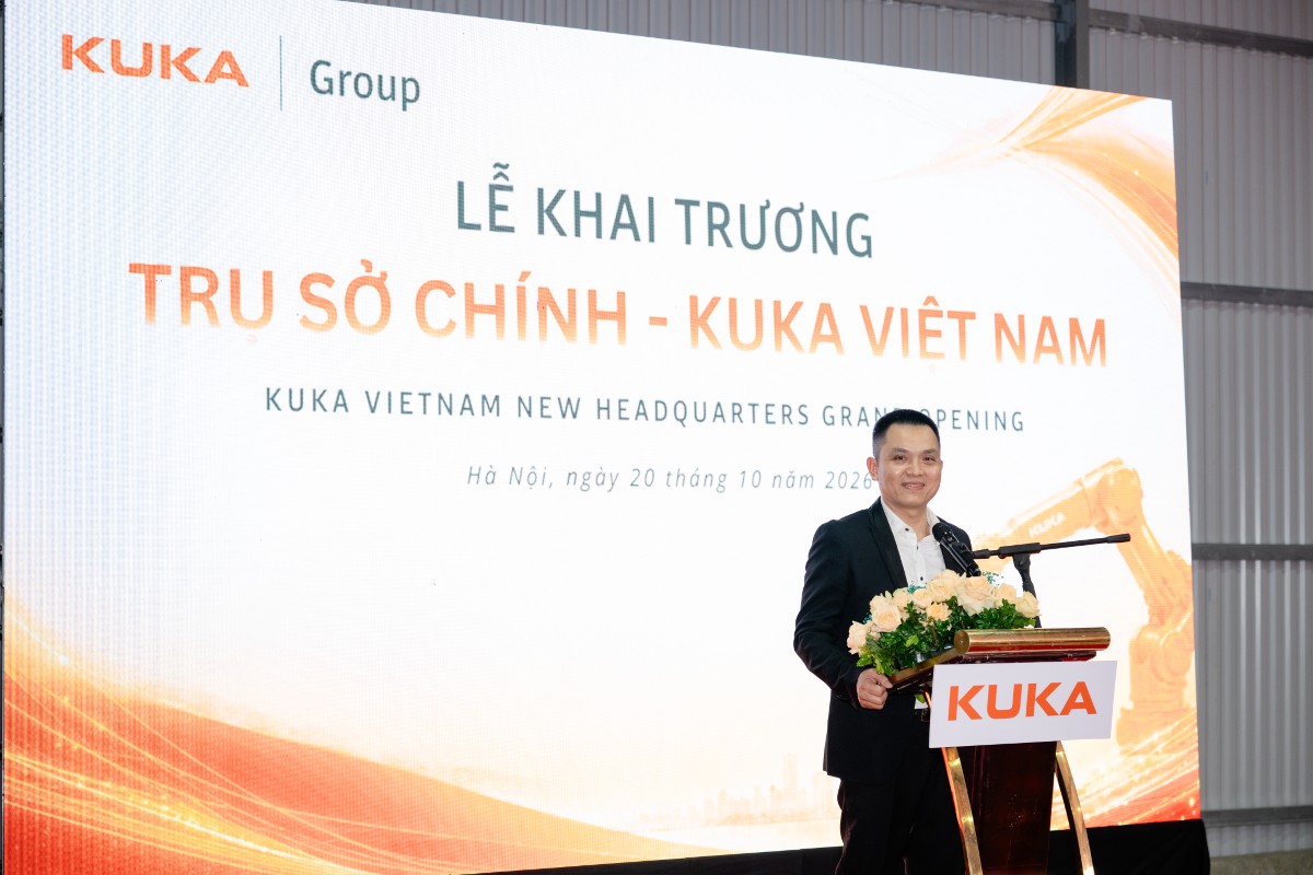 Ông Huỳnh Phong Phú – CEO KUKA Việt Nam.