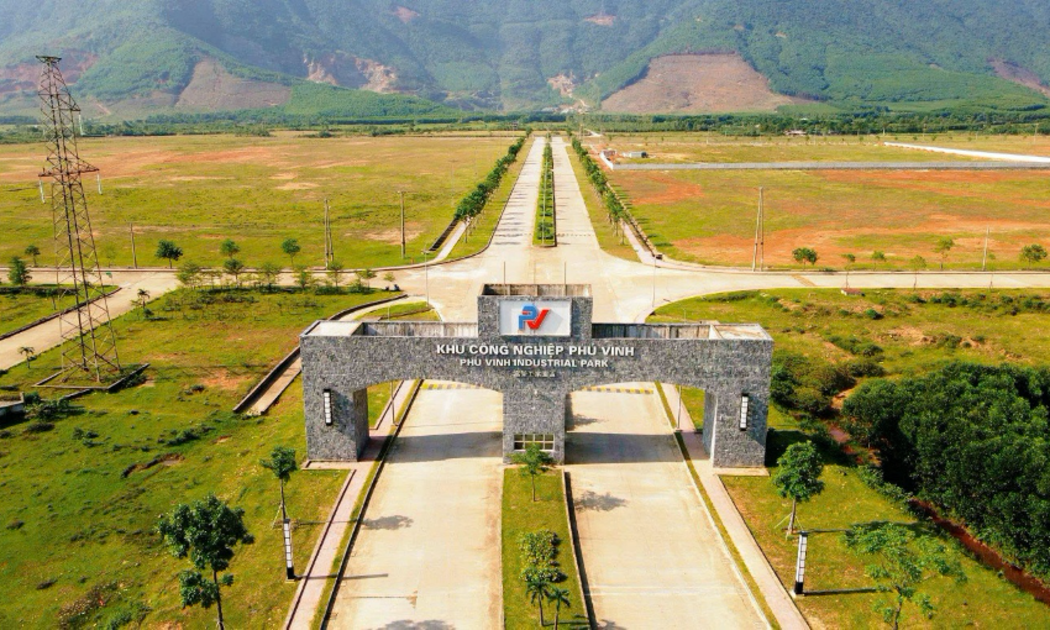 Khu công nghiệp Phú Vinh, phường Hoành Sơn – địa điểm triển khai Dự án Nhà máy sản xuất hóa chất và kho chứa hóa chất. Ảnh: UBND tỉnh Hà Tĩnh