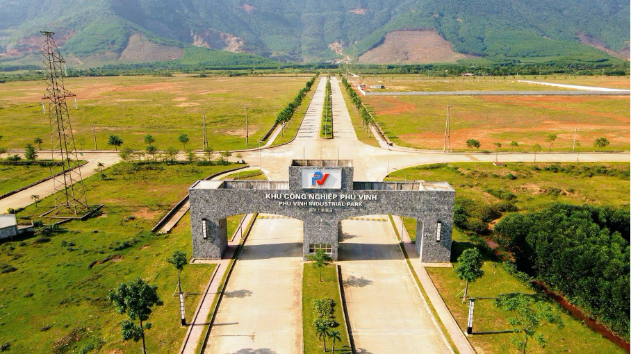 Khu công nghiệp Phú Vinh, phường Hoành Sơn – địa điểm triển khai Dự án Nhà máy sản xuất hóa chất và kho chứa hóa chất. Ảnh: UBND tỉnh Hà Tĩnh