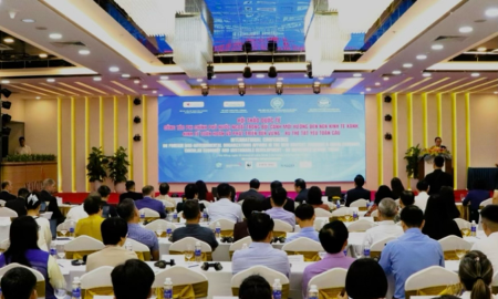 Toàn cảnh hội thảo về Công tác phi chính phủ hướng đến kinh tế xanh, kinh tế tuần hoàn và phát triển bền vững. Ảnh BTC hội thảo.