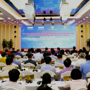 Toàn cảnh hội thảo về Công tác phi chính phủ hướng đến kinh tế xanh, kinh tế tuần hoàn và phát triển bền vững. Ảnh BTC hội thảo.