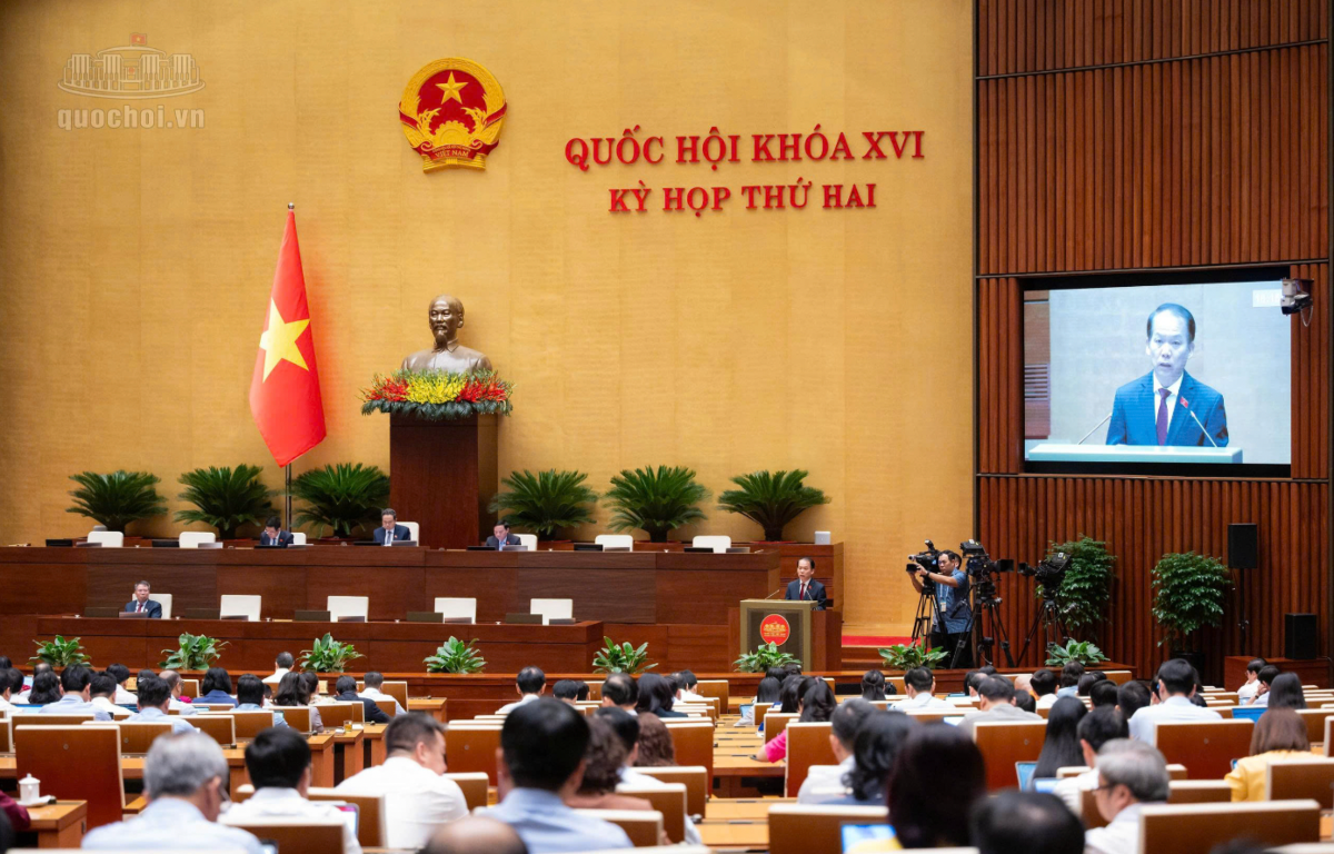Toàn cảnh phiên họp. Ảnh: quochoi.vn