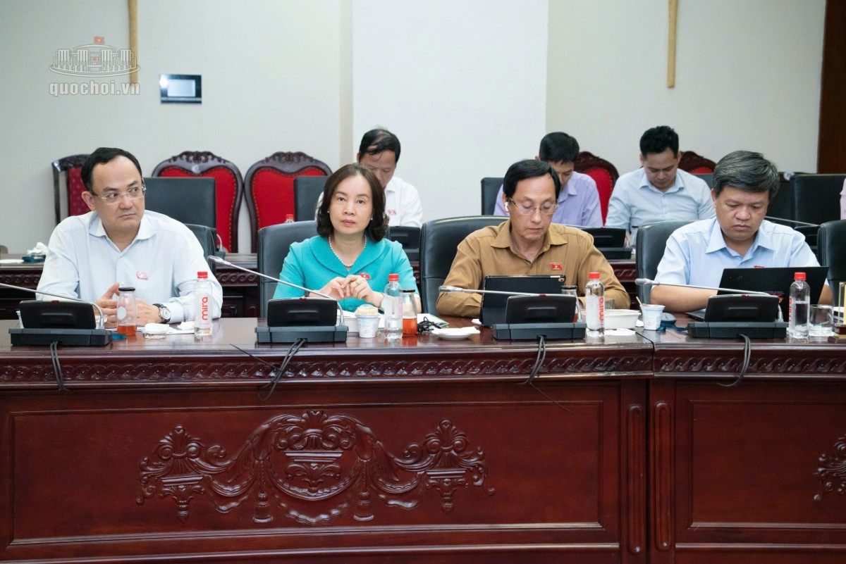 Các đại biểu tham dự phiên họp. Ảnh: quochoi.v