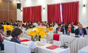 Hội thảo quốc tế về Hội nhập kinh tế và Khả năng chống chịu của doanh nghiệp (CIECI & ICFBE 2026). Ảnh: UEB