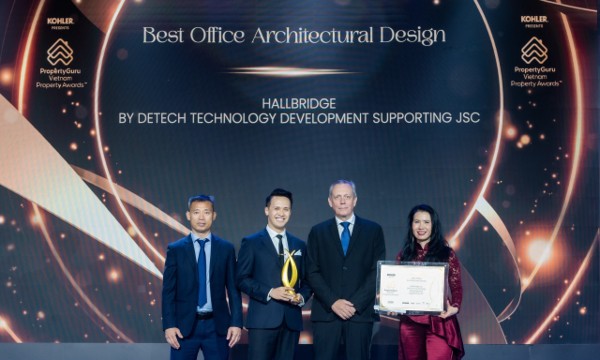 Kiến trúc đột phá đưa HALLBRIDGE giành giải Thiết kế văn phòng xuất sắc nhất tại PropertyGuru 2026