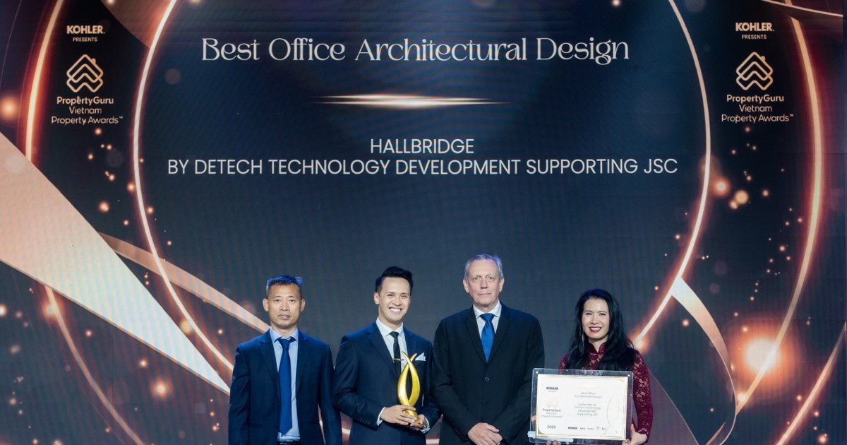 Kiến trúc đột phá đưa HALLBRIDGE giành giải Thiết kế văn phòng xuất sắc nhất tại PropertyGuru 2026