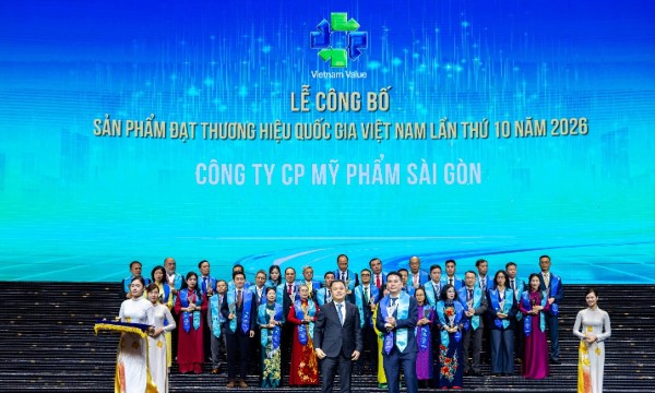 SCC có hai thương hiệu nước hoa đạt Thương hiệu Quốc gia Việt Nam 2026