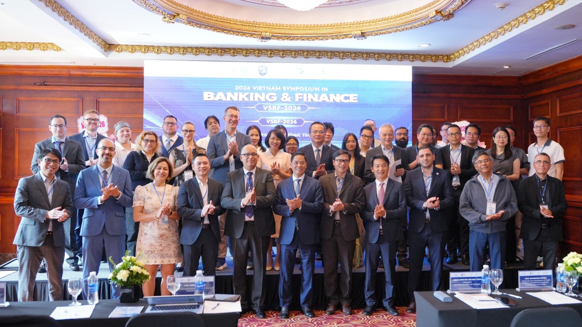 Các đại biểu trong nước và quốc tế tham dự VBSF 2026.