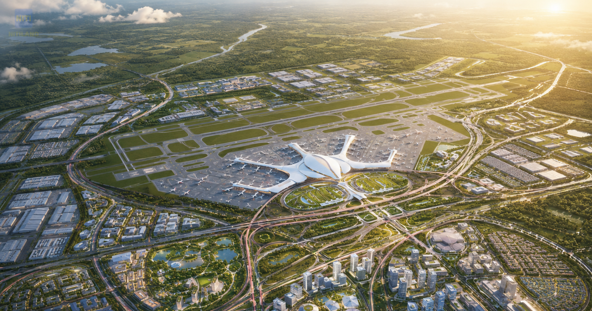 Đồng Nai phê duyệt giá khởi điểm đấu giá hơn 41 ha đất tại Long Thành Airport City