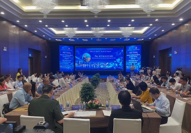 Quang cảnh hội thảo 'Thúc đẩy thương mại điện tử và thanh toán số - Động lực tăng trưởng kinh tế thành phố Đà Nẵng 2026 - Ảnh: Ngô Anh Văn.