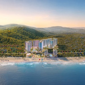 Phối cảnh tổng thể dự án Qtopia – “thành phố cuối tuần” chỉ cách Sài Gòn 75 phút lái xe.