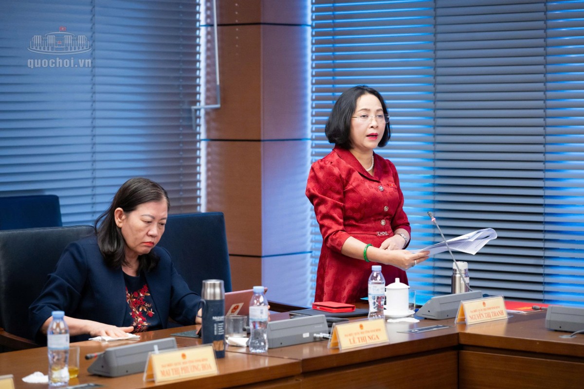 Phó Chủ tịch Quốc hội Nguyễn Thị Thanh