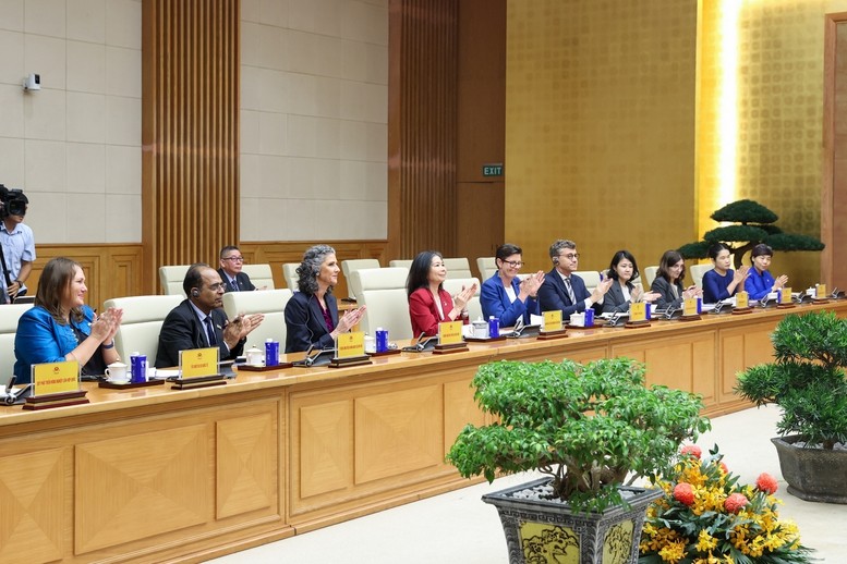 Bà Pauline Tamesis, Điều phối viên Thường trú và Trưởng đại diện các tổ chức Liên Hợp Quốc tại Việt Nam - Ảnh: chinhphu.vn/Nhật Bắc