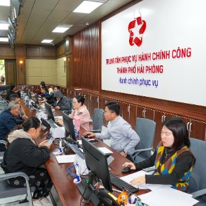 Công khai, minh bạch các thủ tục hành chính thuộc thẩm quyền của Sở Công thương giúp đơn giản hóa quá trình đầu tư cho các tổ chức kinh tế có vốn nước ngoài tại Hải Phòng. Ảnh: NK