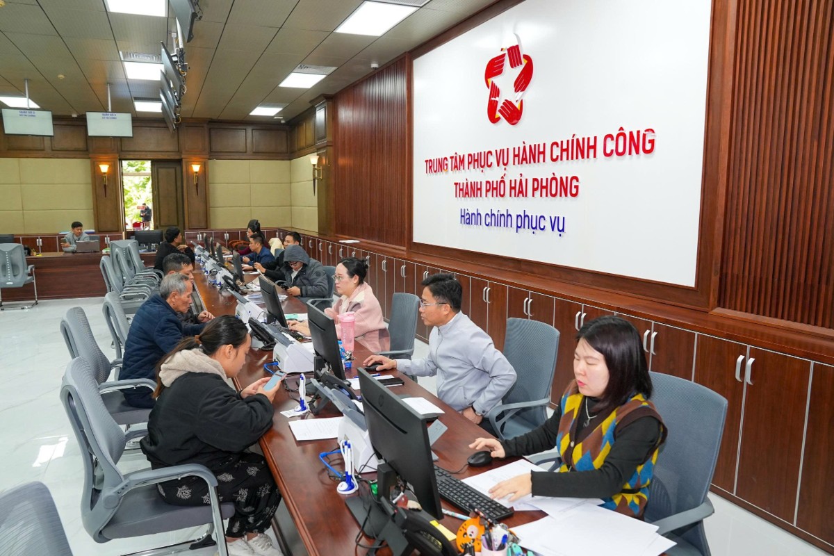 Công khai, minh bạch các thủ tục hành chính thuộc thẩm quyền của Sở Công thương giúp đơn giản hóa quá trình đầu tư cho các tổ chức kinh tế có vốn nước ngoài tại Hải Phòng. Ảnh: NK
