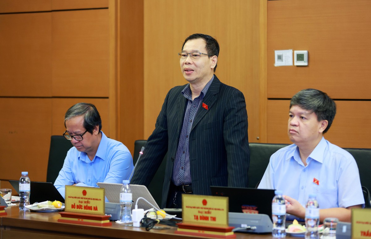 Đại biểu Đỗ Đức Hồng Hà phát biểu. Ảnh: Văn Tuyến/Quochoi.vn