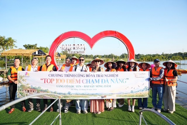 "Điểm chạm" Bãi Sậy - Sông Đầm. Ảnh: TTXTDL Đà Nẵng
