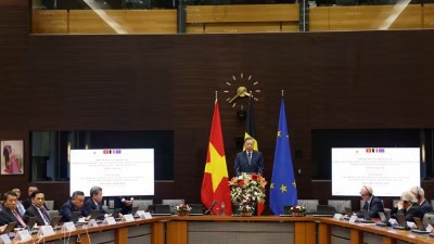 Top Vietnamese leader's policy speech at Egmont Institute of Belgium
