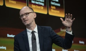 Torsten Slok, nhà kinh tế trưởng của Apollo Global Management. Ảnh: Bloomberg
