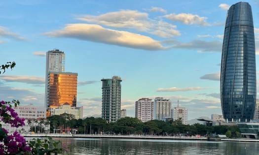 Đôi bờ sông Hàn là điểm nhấn trong quy hoạch là Khu trung tâm thành phố Đà Nẵng. Ảnh Ngô Anh Văn