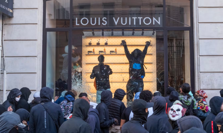 Ngành hàng xa xỉ tại Paris bất ổn do bạo loạn