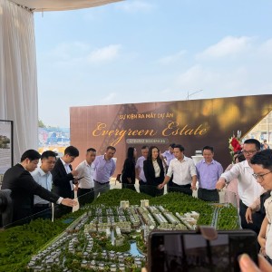 Ra mắt dự án Evergreen Estate - Ảnh: Huyền Ngân