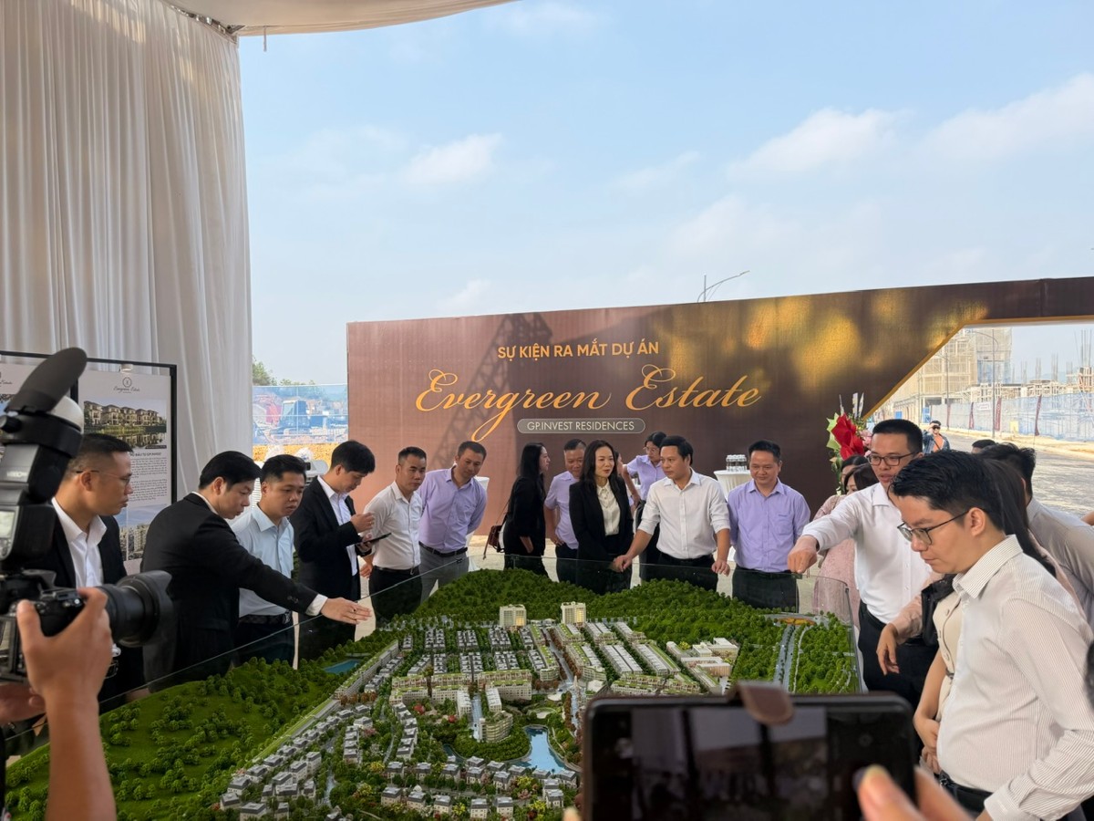 Ra mắt dự án Evergreen Estate - Ảnh: Huyền Ngân