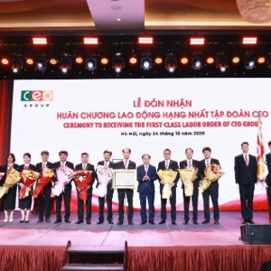 CEO Group đón nhận Huân chương Lao động hạng Nhất - Ảnh CEO Group